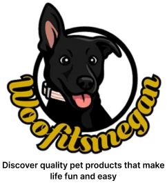 Black dog logo with text